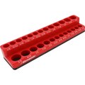 Dynamic 1/4" Drive SAE Magnetic, 26 Socket Organizer D029000